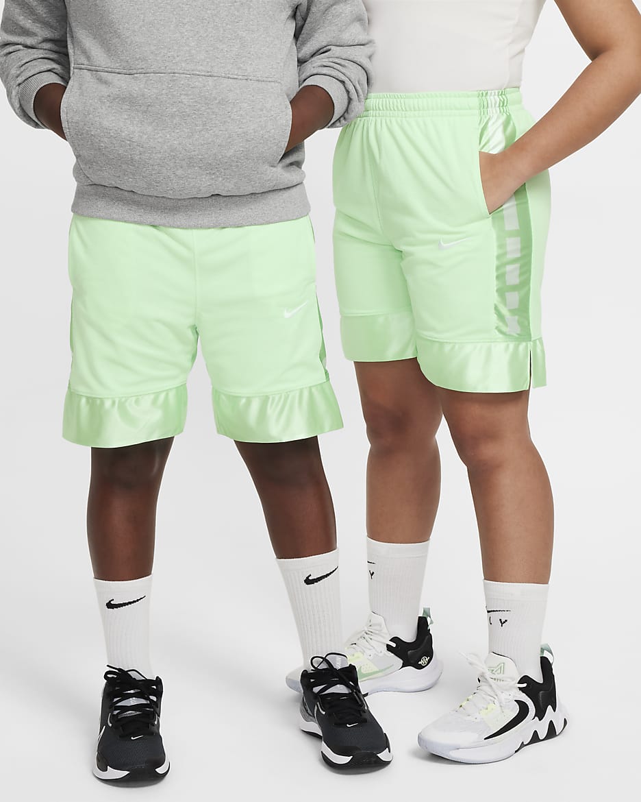 Nike Dri FIT Elite 23 Big Kids Boys Basketball Shorts Extended Size